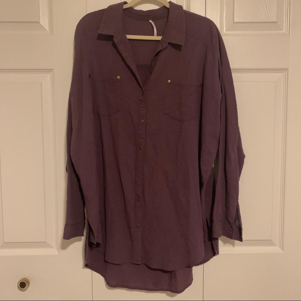 Free People Button Down